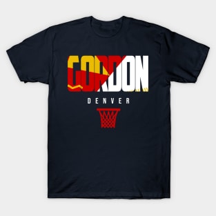 Gordon Denver Basketball Warmup T-Shirt